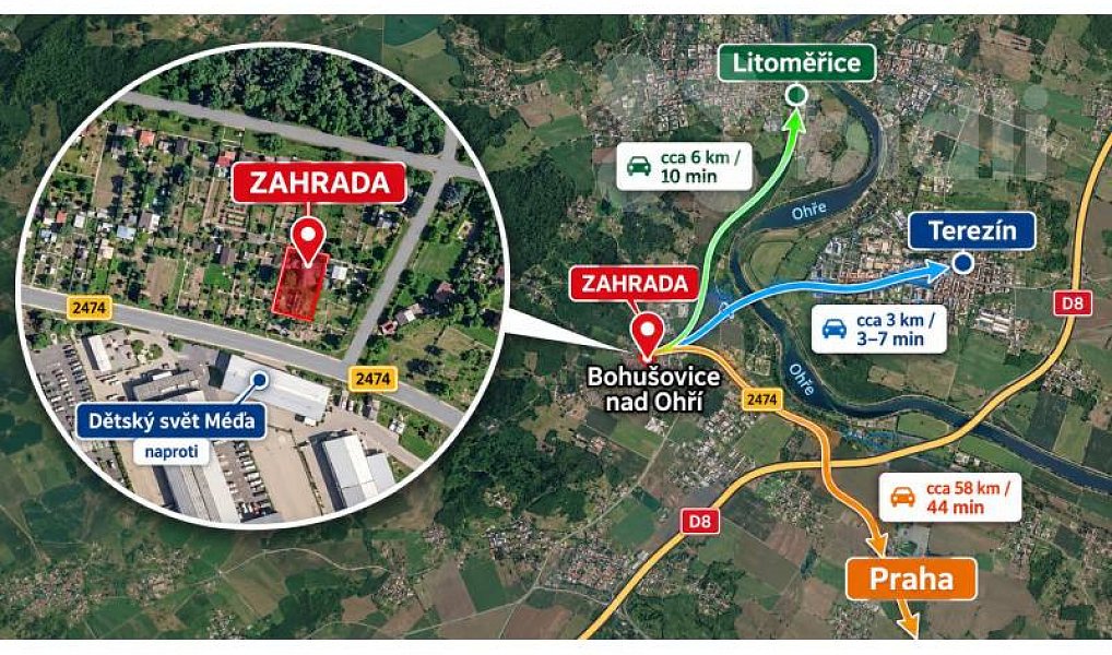 Prodej pozemku 347 m², Terezín – náhled fotky 19