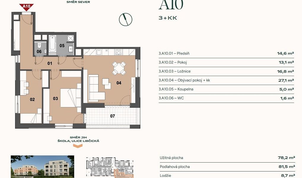 Prodej bytu 3+kk 90 m², Praha – náhled fotky 7