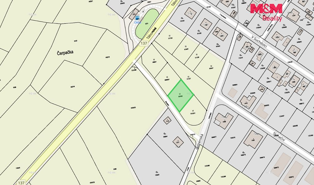 Prodej stavebního pozemku 699 m², Mladá Vožice – náhled fotky 6