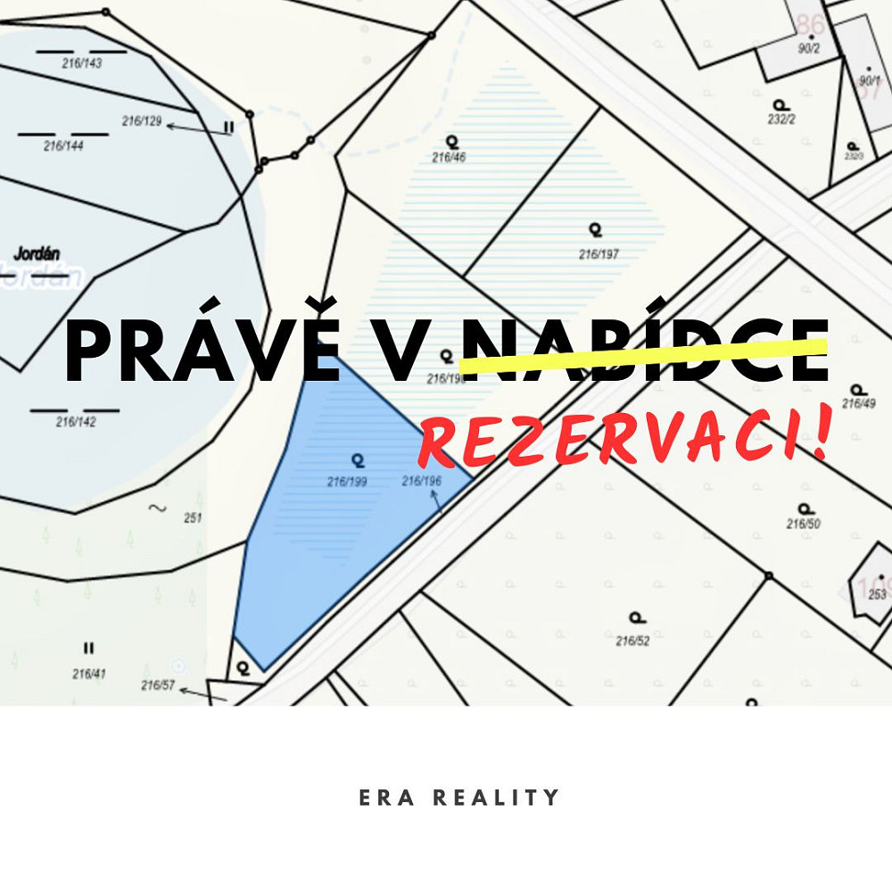Prodej stavebního pozemku 1 061 m²