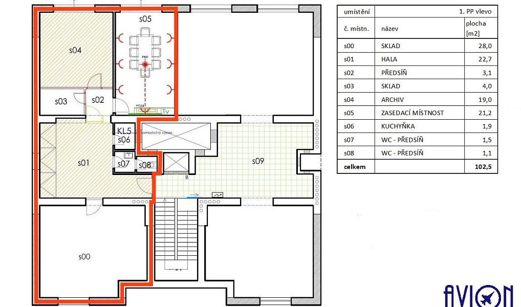 Pronájem kanceláře 103 m², Praha – náhled fotky 4