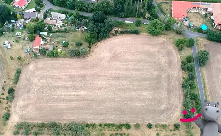 Prodej stavebního pozemku 10 069 m², Bitozeves - Vidovle, okres Louny