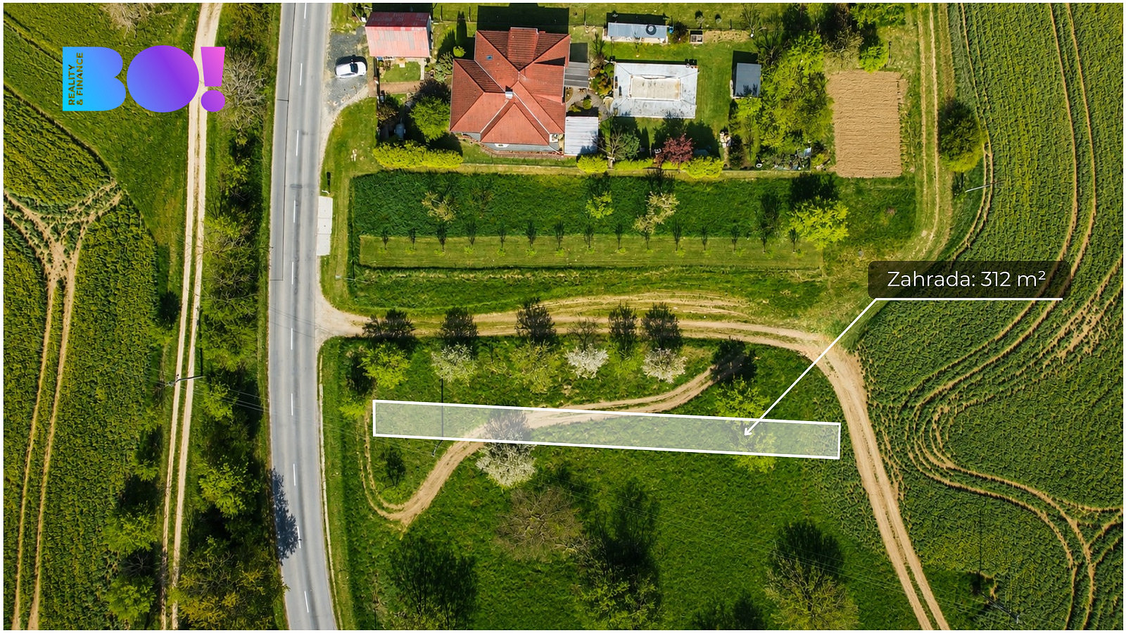 Prodej zahrady 312 m²