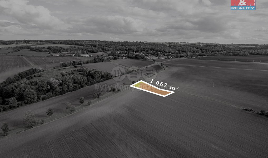Prodej pozemku 2 067 m², Budyně nad Ohří – náhled fotky 2