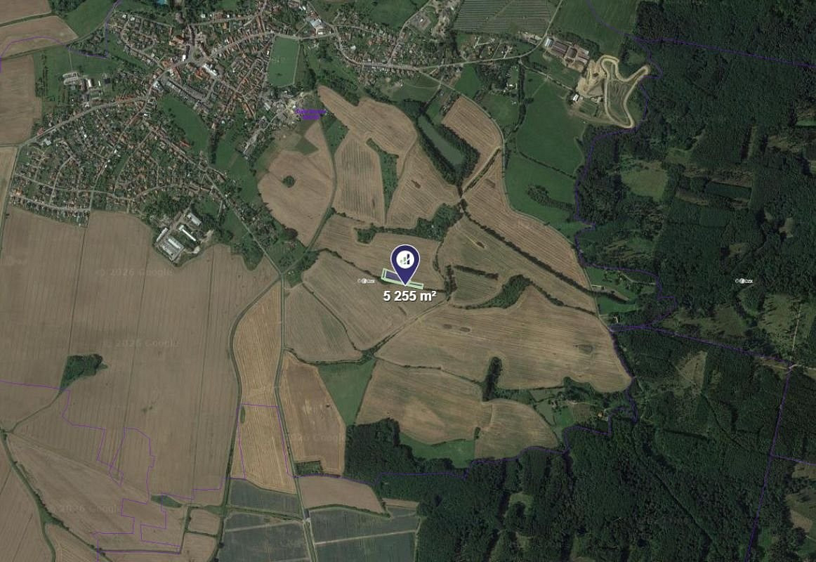 Prodej pole 2 628 m² – pohled 2