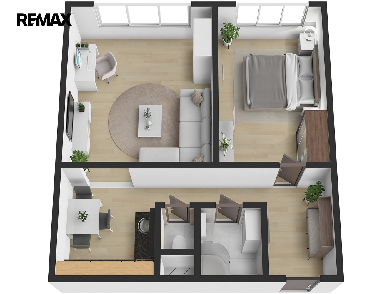 Pronájem bytu 2+1 50 m² — photo 4