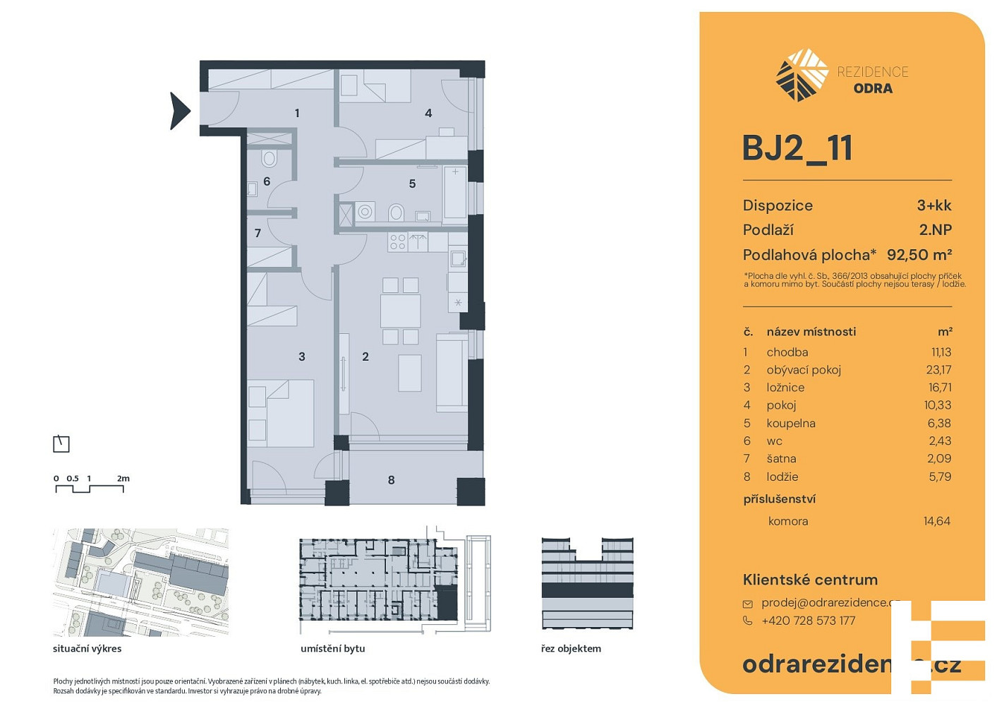 Prodej bytu 3+kk 93 m² – fotografie 4
