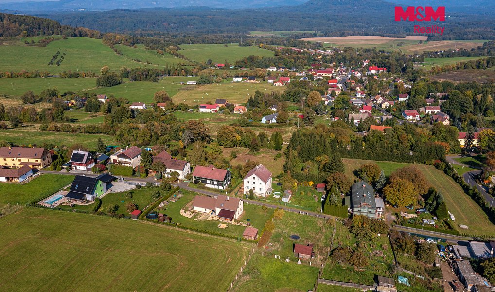 Prodej stavebního pozemku 2 573 m², Huntířov – náhled fotky 3