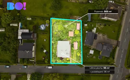 Prodej domu 96 m² s pozemkem 866 m², A. Jiráska, Třinec - Kanada, okres Frýdek-Místek