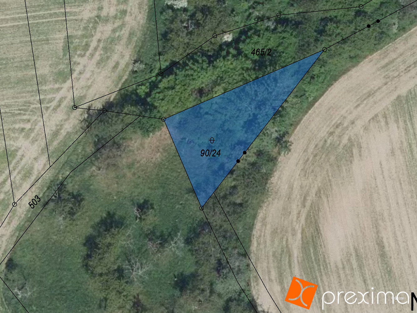Prodej pozemku 44 m²