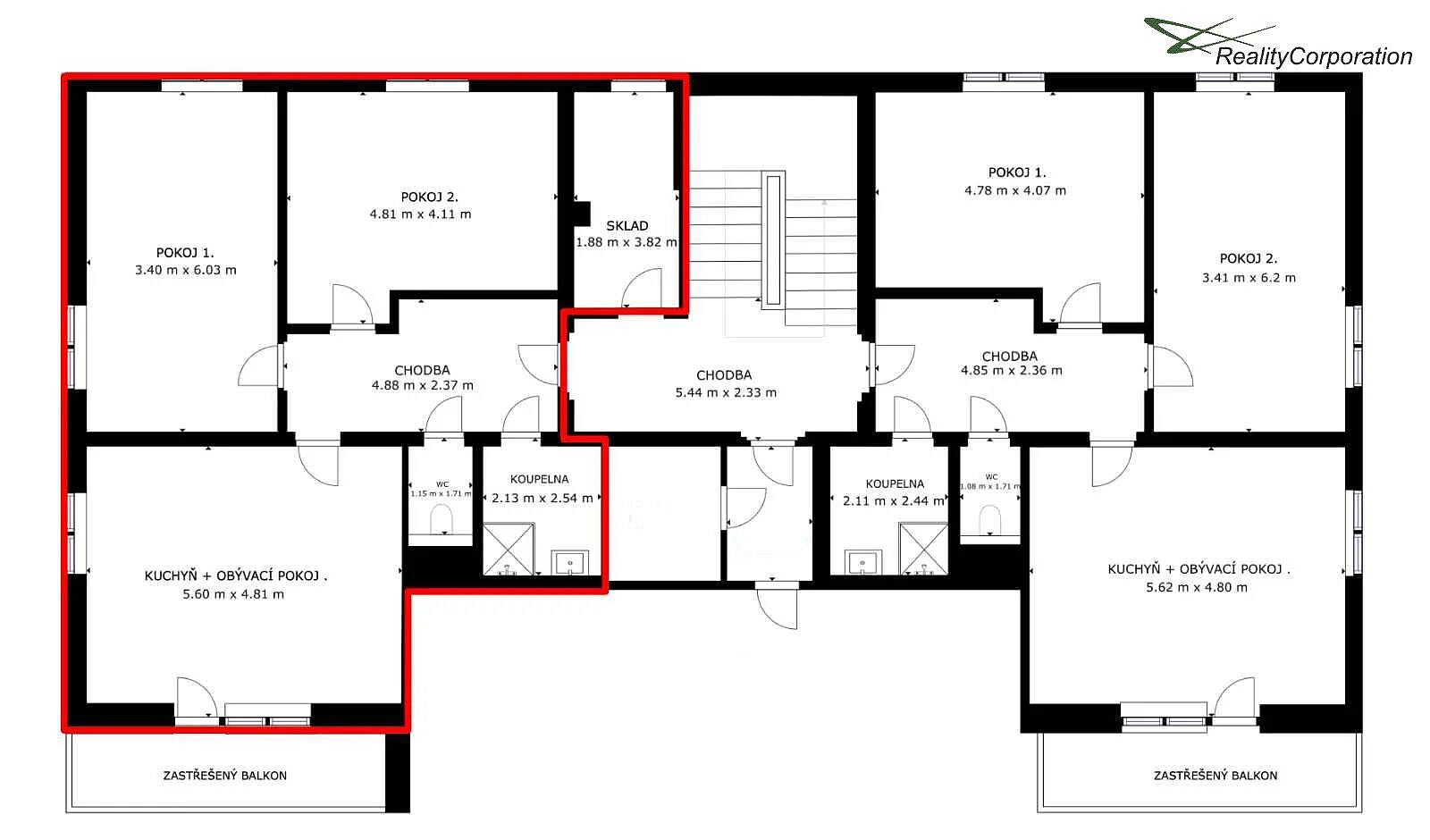 Prodej bytu 3+kk 93 m² – fotografie 2