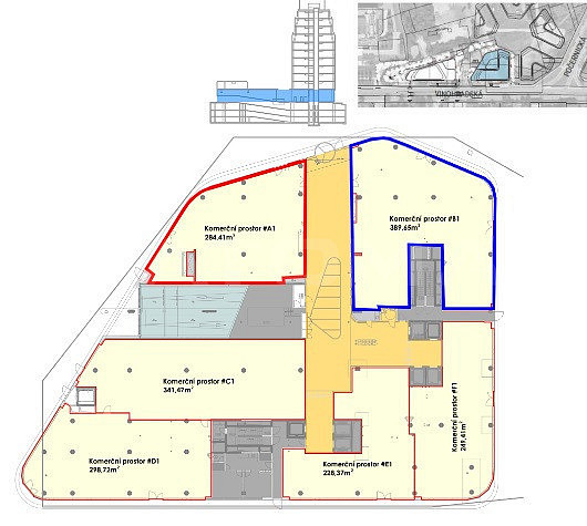 Pronájem obchodních prostor 284 m² – fotografie 3