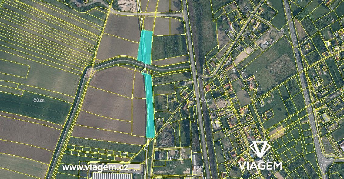 Pole 7 254 m², Podíl 75 % o výměře 5 441 m² – pohled 3