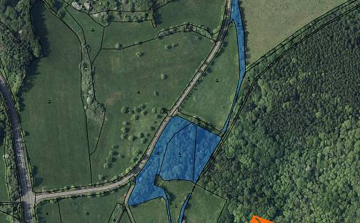 Prodej lesa 7 092 m², Žim, okres Teplice