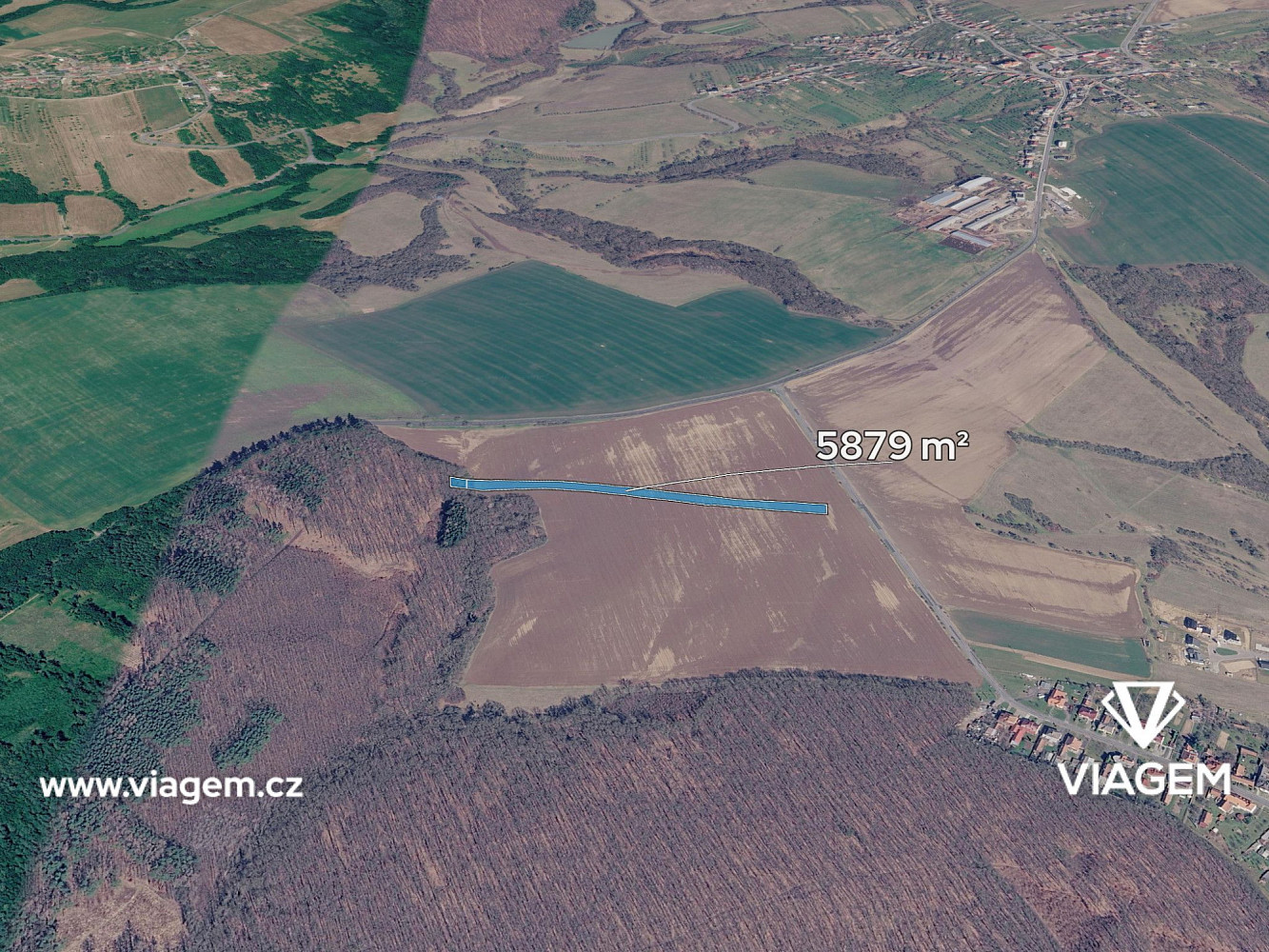 Prodej pole 3 674 m²