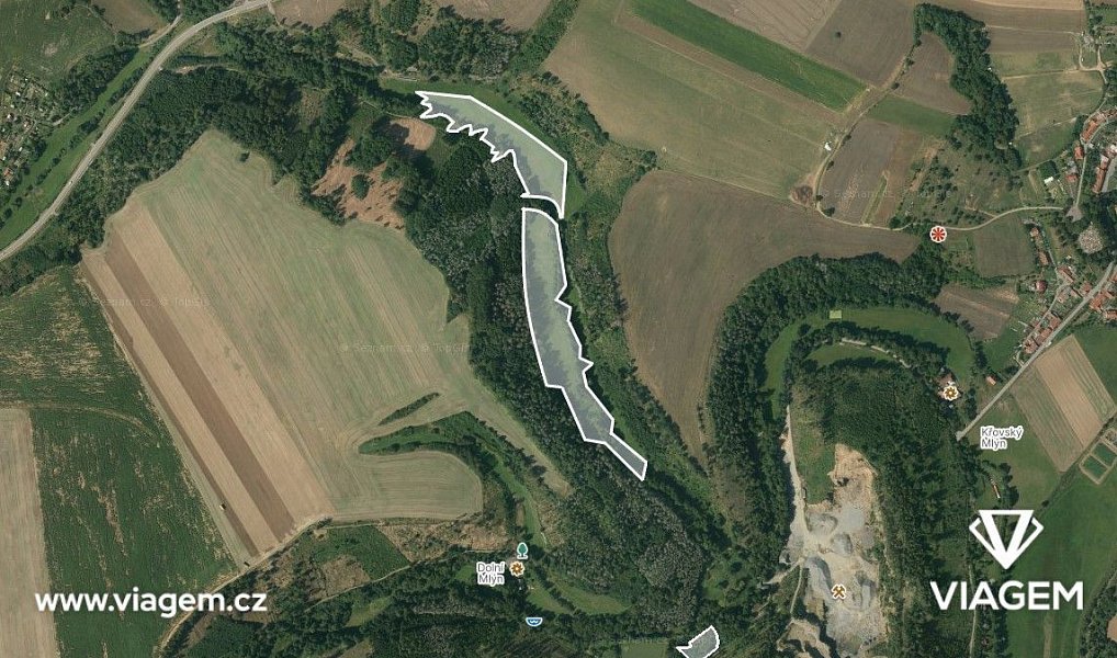 Prodej pole 1 384 m², Velká Bíteš – náhled fotky 3