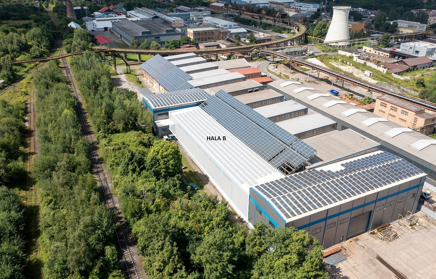 Pronájem skladovacích prostor 973 m² – pohled 2