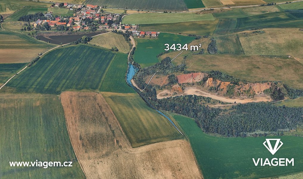 Prodej pole 214 m², Roblín – fotka 1 z 5