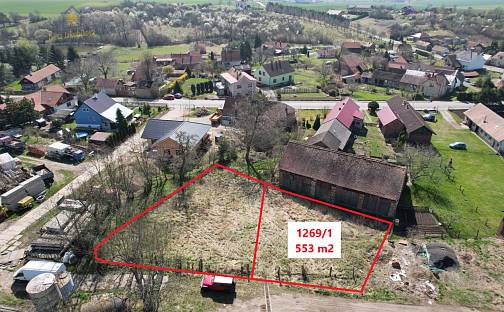 Prodej stavebního pozemku 553 m², Cholenice, okres Jičín