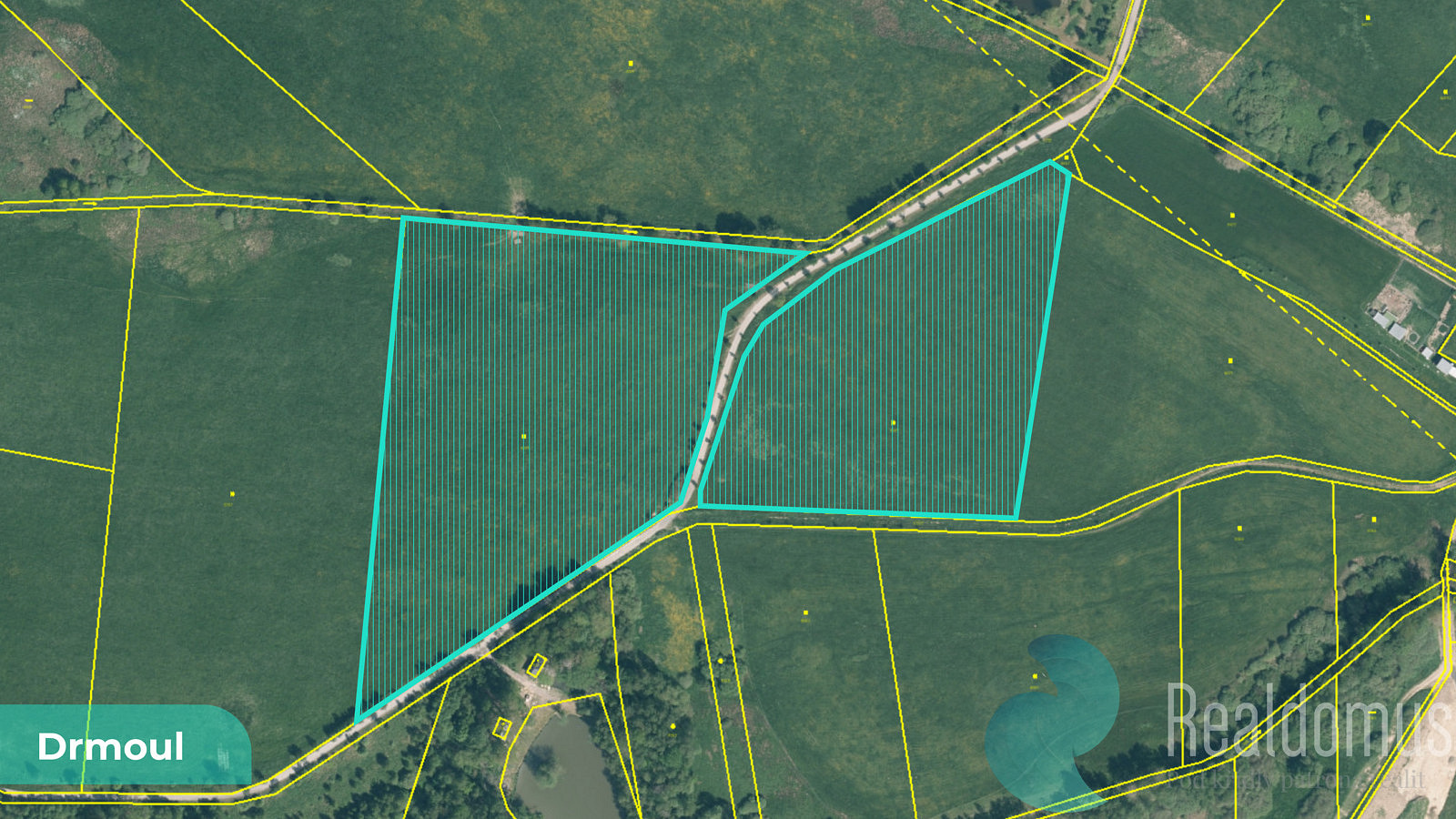 Prodej pozemku 12 559 m², Drmoul