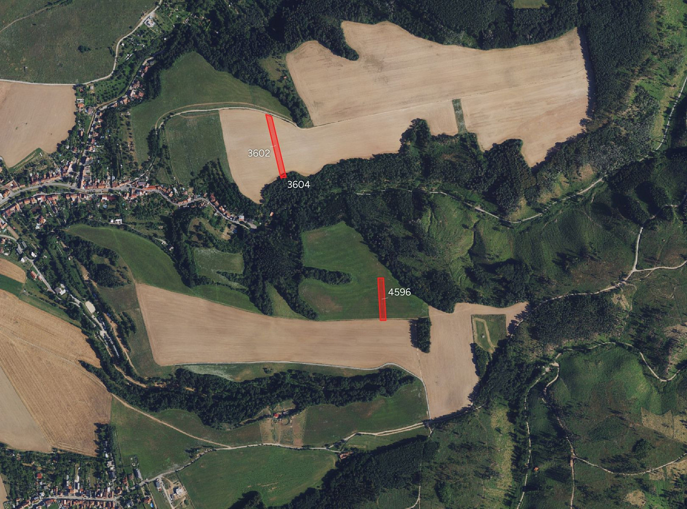 Prodej pole 4 772 m²