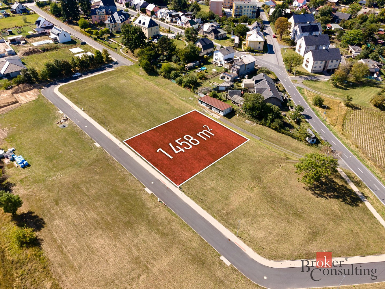 Prodej pozemku 1 458 m²