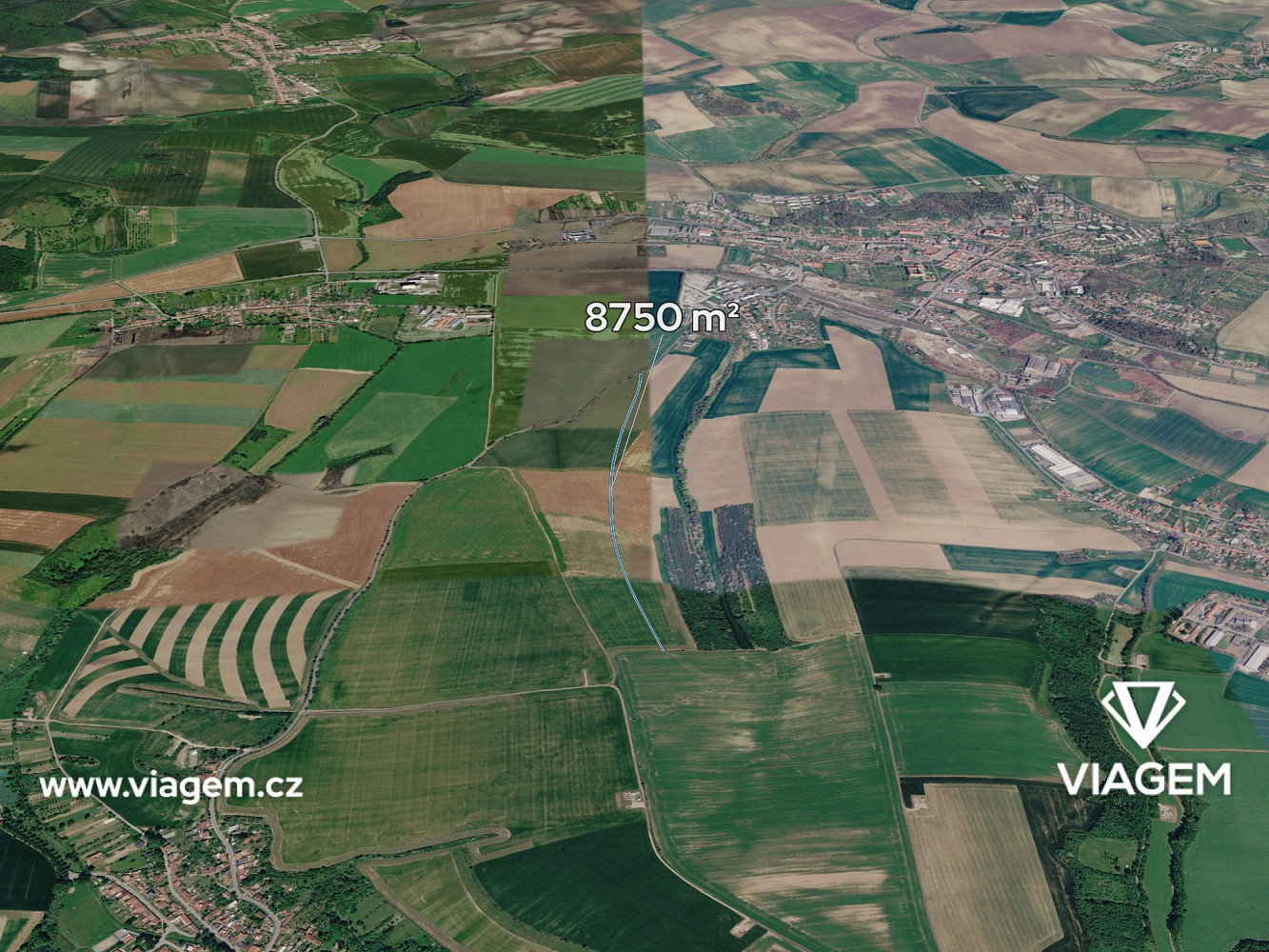 Prodej pole 1 093 m²