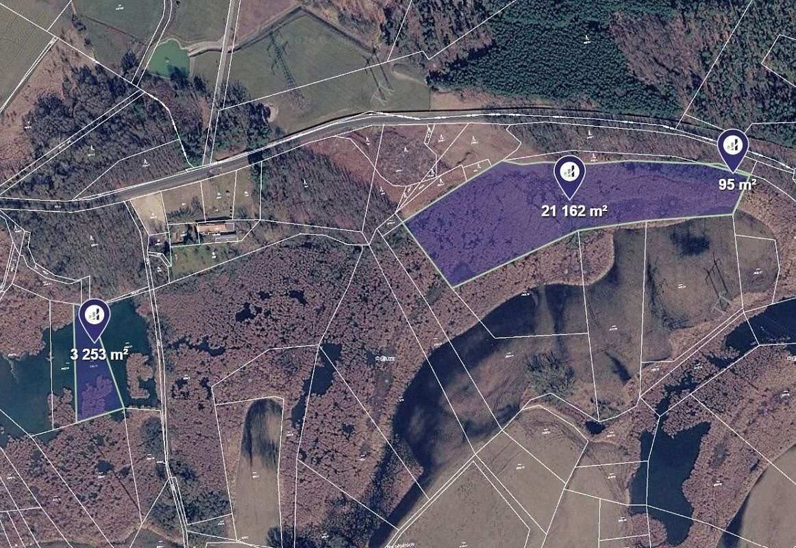 Prodej pozemku 23 017 m² rezervováno