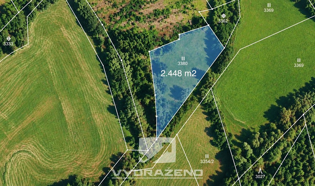 Prodej louky, 2448 m², Semily, Příkrý
