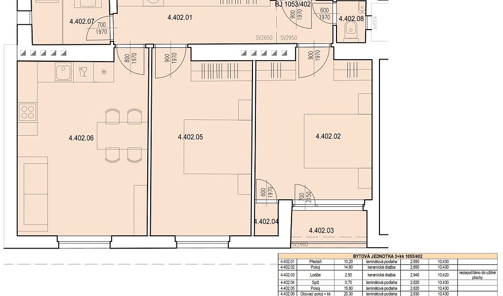 Prodej bytu 3+kk 72 m², Praha – náhled fotky 5