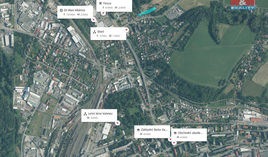 Prodej stavebního pozemku 3 092 m², Valašské Meziříčí – náhled fotky 8