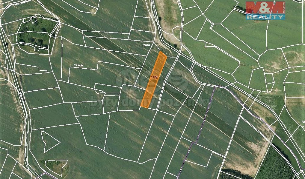 Prodej pole 2 819 m², Maňovice – náhled fotky 4