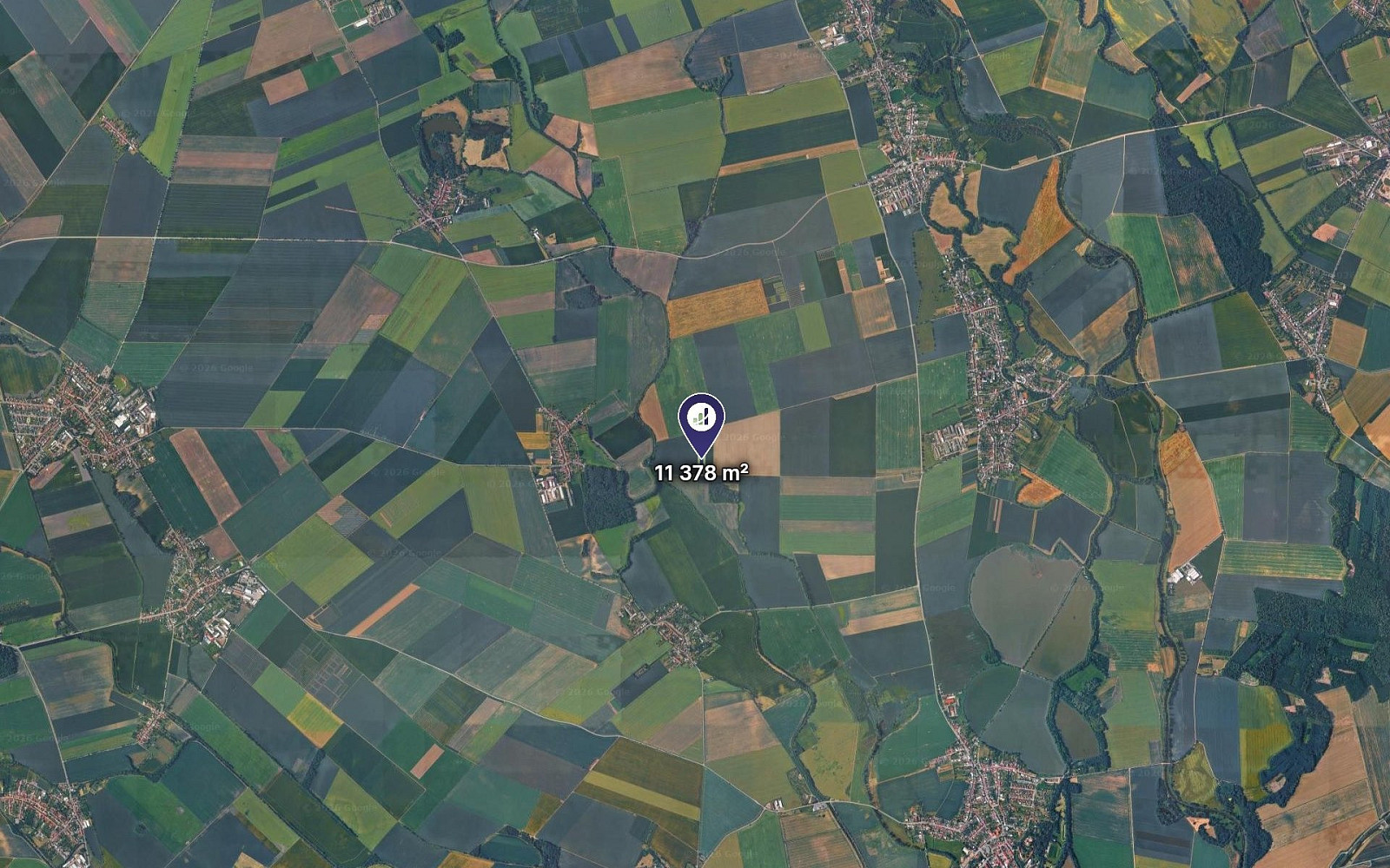 Prodej pole 1 264 m² – fotografie 2