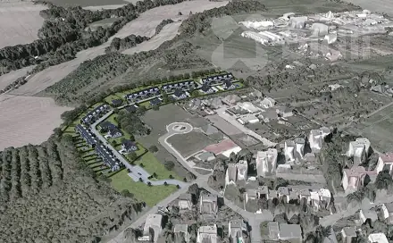Prodej stavebního pozemku 28 286 m², Slaný, okres Kladno