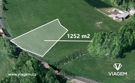 Prodej pole 1 252 m², Konice, okres Prostějov