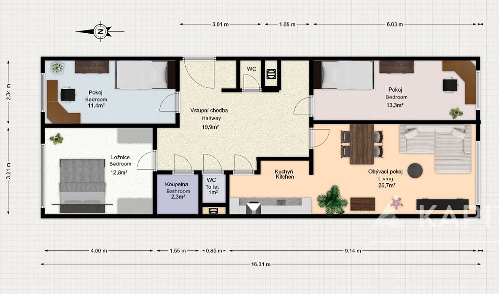 Prodej bytu 4+1 90 m², Praha – náhled fotky 13