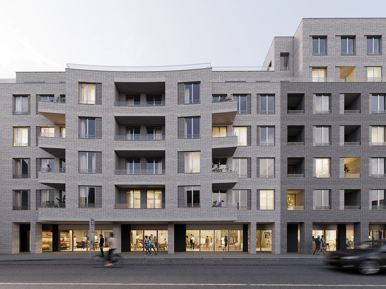 Byt 1+kk – Pardubice, U kostelíčka, Bílé Předměstí – pohled 2