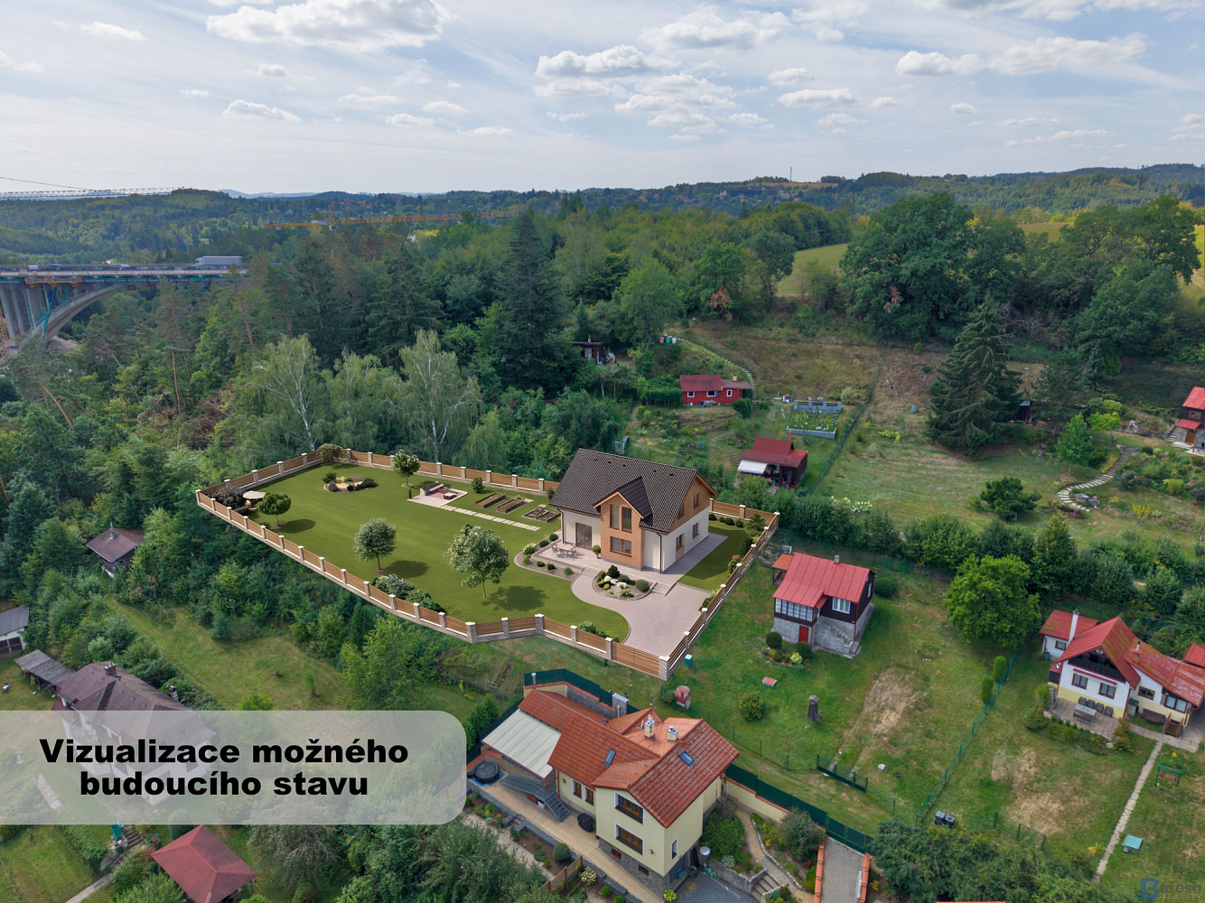 Prodej stavebního pozemku 1 897 m² – fotografie 2