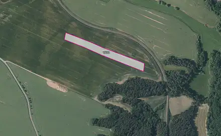 Prodej pole 11 227 m², Mladotice - Chrášťovice, okres Plzeň-sever