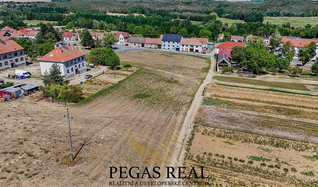 Prodej stavebního pozemku 3 925 m², Vémyslice – náhled fotky 3