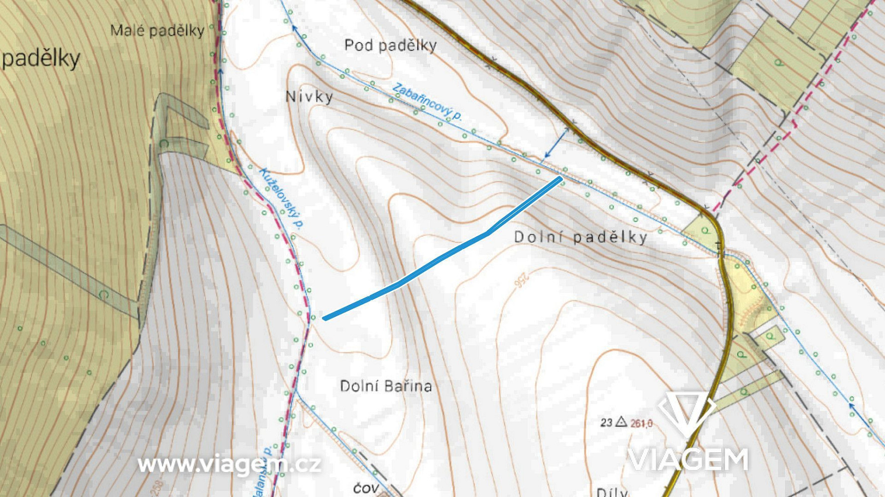 Prodej pole 1 169 m² – fotografie 3