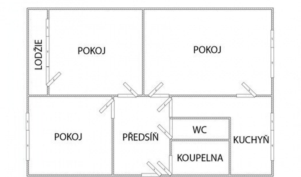 Prodej bytu 3+1 80 m², Chomutov – náhled fotky 10