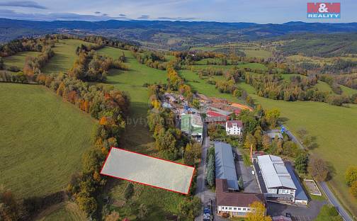 Prodej stavebního pozemku 1 834 m², Kašperské Hory, okres Klatovy