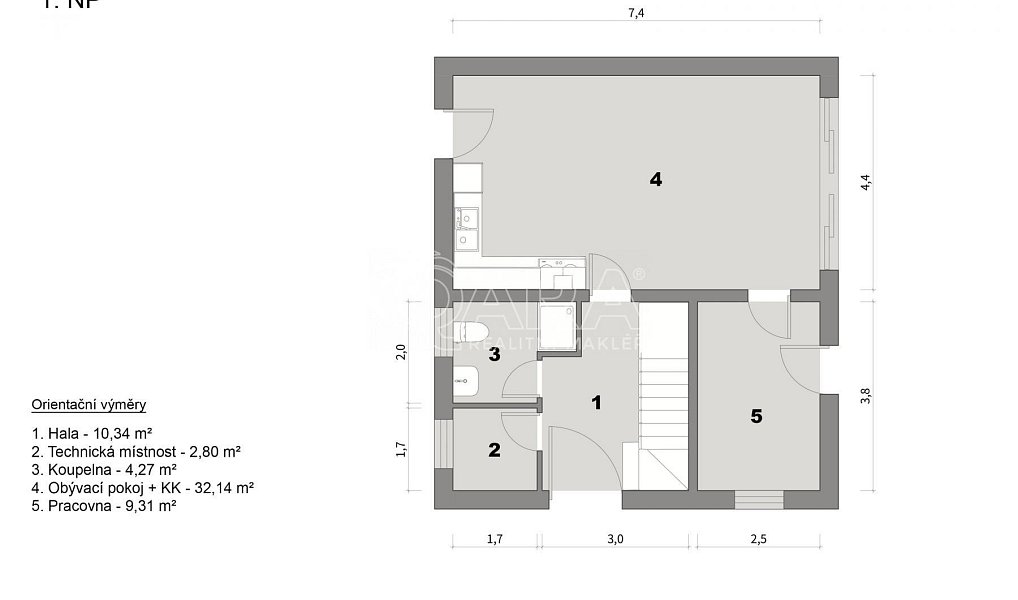 Prodej domu 113 m² s pozemkem 505 m², Tehov – náhled fotky 13