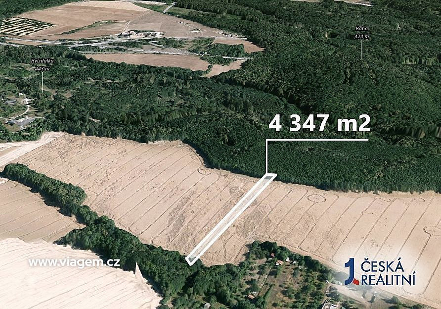 Prodej pole 4 347 m² – fotografie 2