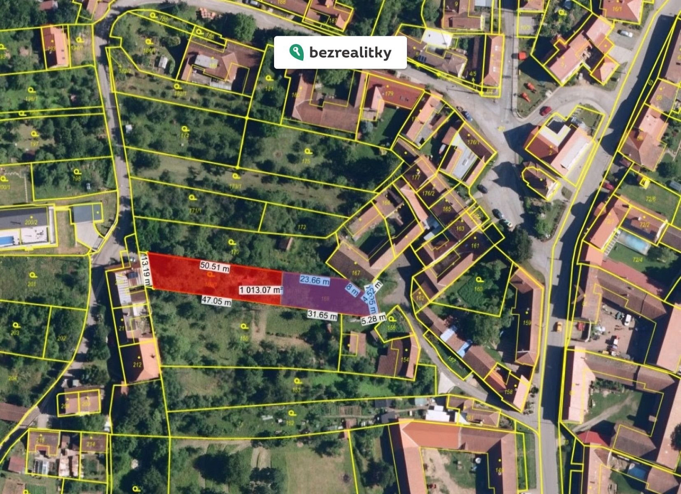 Prodej stavebního pozemku 1 014 m² – fotografie 2