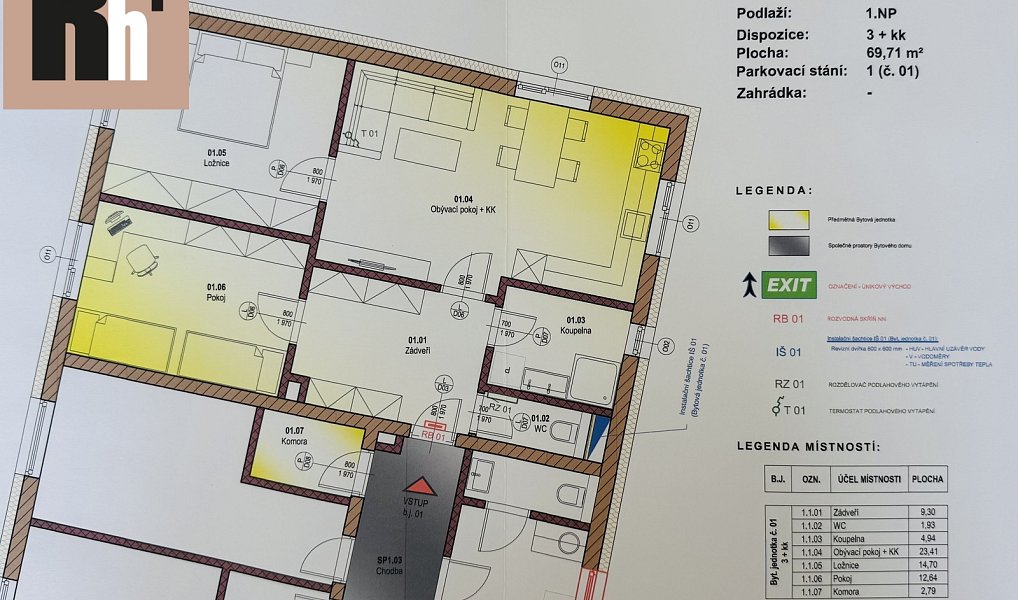 Prodej bytu 3+kk 70 m², Ostrava – náhled fotky 15