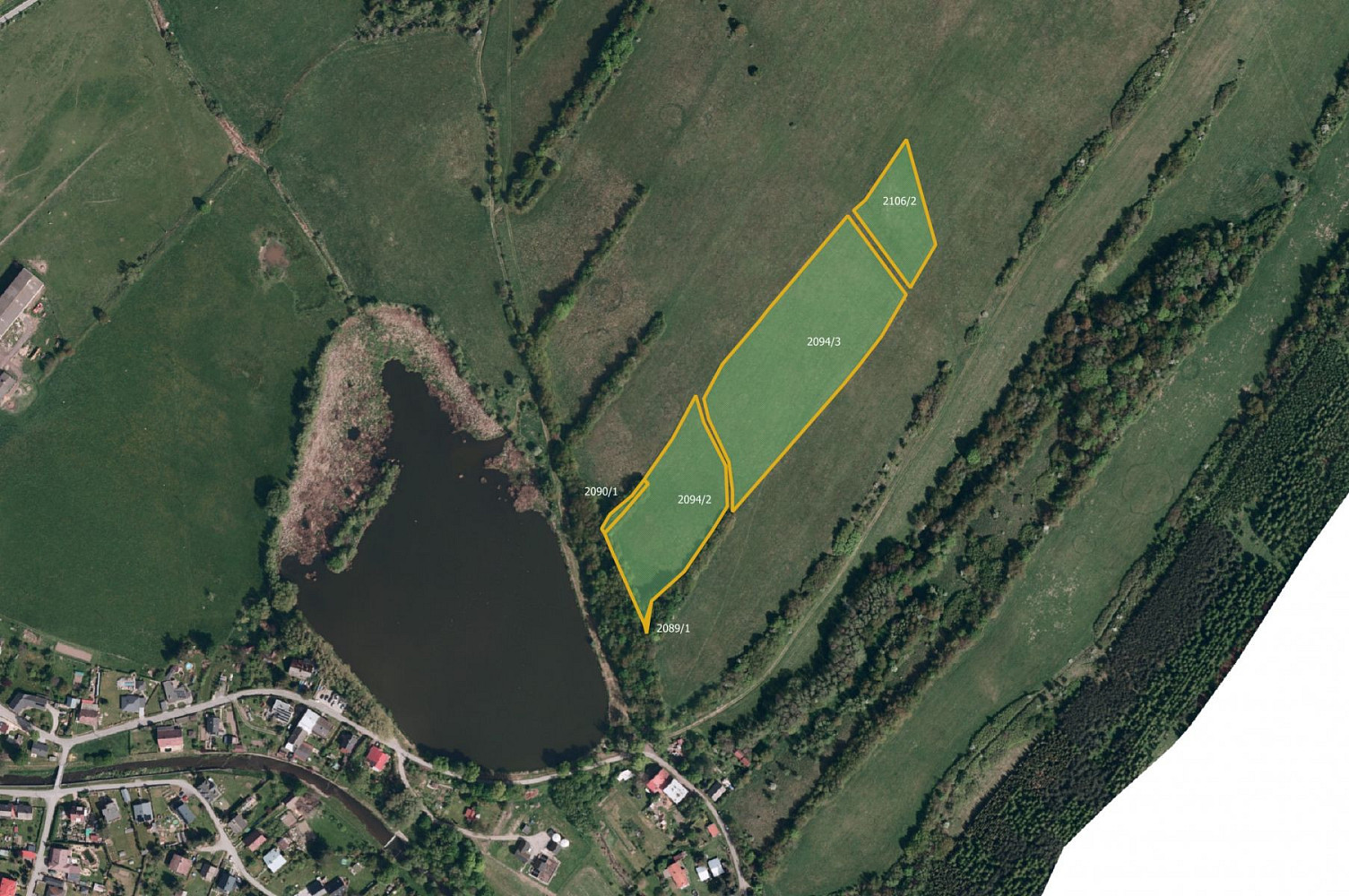 Prodej louky 27 803 m²