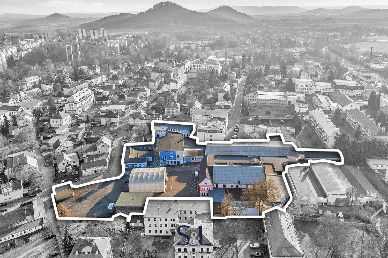 Prodej výrobních prostor 6 477 m²
