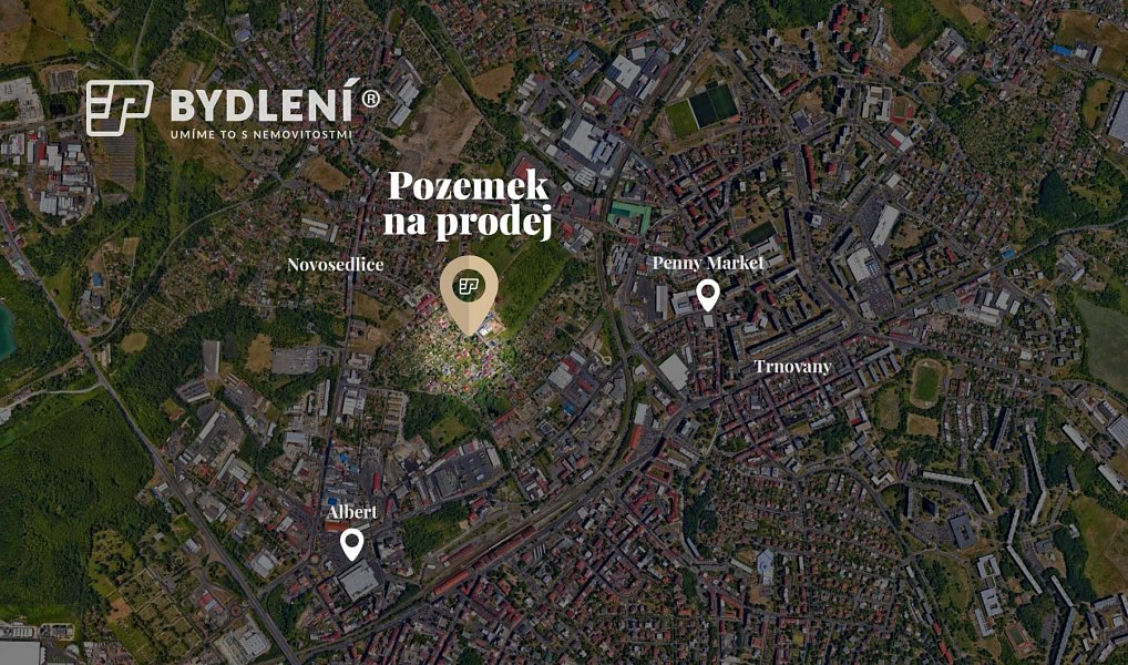 Prodej stavebního pozemku 738 m², Teplice – náhled fotky 7